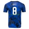 Maillot de Supporter Etats-Unis ERTZ 8 Extérieur Coupe du Monde 2022 Pour Homme